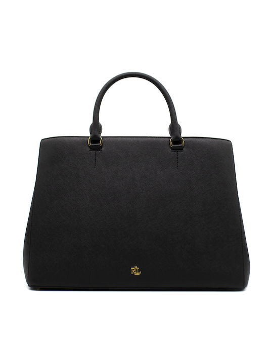 Ralph Lauren Hanna Δερμάτινη Γυναικεία Τσάντα T...