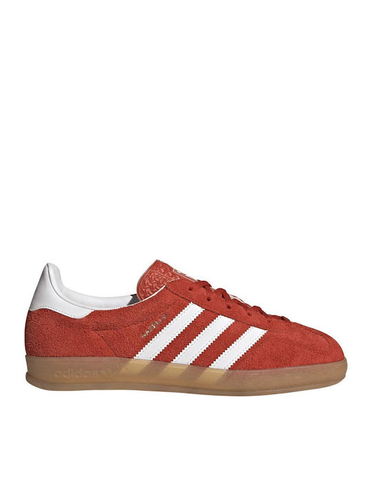 adidas gazelle silver green womens Adidas Womens Gazelle Indoor W Red Better Scarlet Cream White JS1411 –  Sneaker Junkies main image 0
