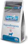 Farmina Vet Life Hypoallergenic 2kg Trockenfutter für erwachsene Hunde mit Schweinefleisch