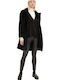 Täglich Frauen Lang Leggings Schwarz