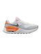 Nike Air Max Systm Femei Sneakers White / Pure Platinum / Orange Trance / Flat Pewter