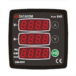 Datakom DM-0301-72 DTK Βολτόμετρο Ηλεκτρολογικού Πίνακα 01.034.0212 Datakom DM-0301-72 DTK Βολτόμετρο Ηλεκτρολογικού Πίνακα 01.034.0212