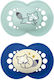 Mam Orthodontic Pacifiers Silicone Fox Turquois...