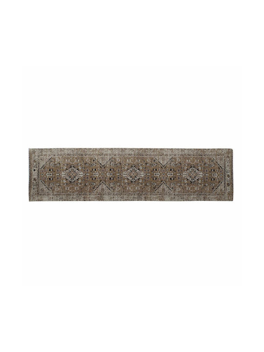 DKD Home Decor Rug Rectangular Brown