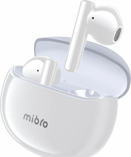 Mibro Earbuds 2 Bluetooth-Freisprecheinrichtung Kopfhörer mit Ladeetui Pearl White