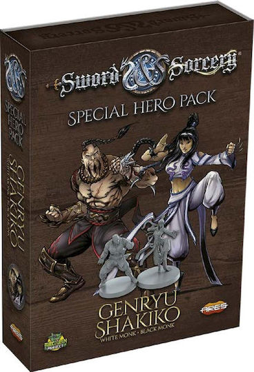 Επέκταση Παιχνιδιού Sword & Sorcery: Ancient Chronicles – Genryu/Shakiko Hero Pack για 1-5 Παίκτες 12+ Ετών (EN) Ares Games