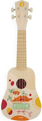 Janod Ukulele de Lemn Sunshine pentru 3+ Ani