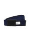 Jack & Jones Men's Fabric Webbing Belt Belt Navy Blazer