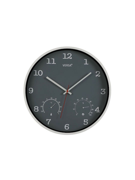 Versa Wall Clock Plastic Ø35.5cm