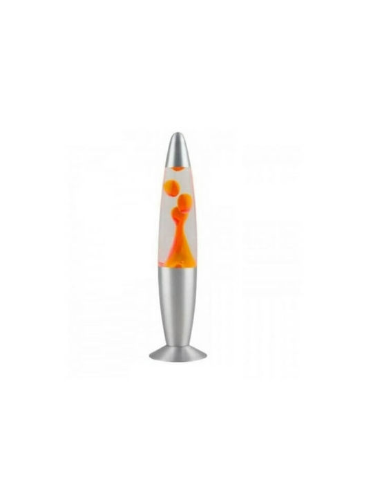 Decorative Lamp Lava Lamp Silver