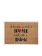 Etoile Entrance Mat made of Coir with Anti-slip Backing Beige 43x73cm