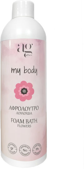 Ag Pharm My Body Κρεμώδες Αφρόλουτρο με Γλυκερίνη & Άρωμα Λουλούδια 300ml