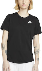 Nike Sportswear T-Shirt Μαύρο Nike Sportswear T-Shirt Μαύρο