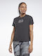 Reebok Workout Ready Supremium Femeie Sport Tricou Night Black