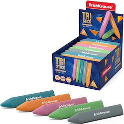 ErichKrause Гума за Молив Tri Stick (Различни ц...