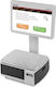 T-Scale Electronic Retail Scale with Column with Weighing Capacity of 30kg and Division 5gr