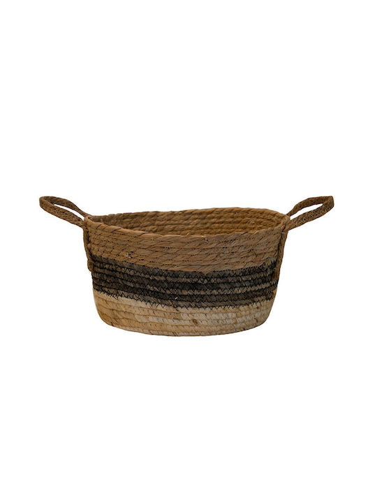 Wicker Decorative Basket 30.5x25x15cm Atmosphera