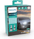 Philips Lampen Auto Ultinon Pro5100 HL H4 / P43T LED 5800K Kaltes Weiß 12-24V 2Stück