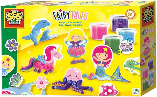 Ses Creative Knete Spiel-Set Fairytales Für Ab 3 Jahren 4 Stück