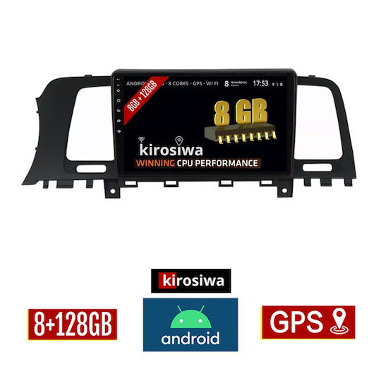 Kirosiwa Ηχοσύστημα Αυτοκινήτου για Nissan Murano Murano 2007-2014 (Bluetooth/USB/AUX/WiFi/GPS) με Οθόνη Αφής 9"