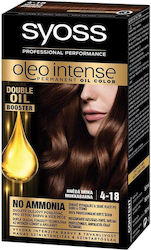 Syoss Oleo Intense Βαφή Μαλλιών Χωρίς Αμμωνία 4...