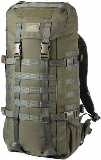 Savotta Savotta Jääkäri Militärischer Rucksack Rucksack aus Polyester Khaki 40Es