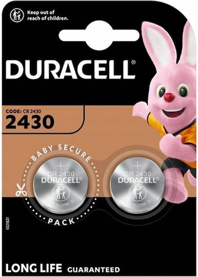 Duracell Electronics Baterii Litiu pentru ceasuri CR2430 3V 2buc