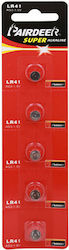Pairdeer Αλκαλικές Μπαταρίες LR41 1.5V 5τμχ