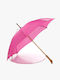 Bartuggi Umbrella with Walking Stick Pink