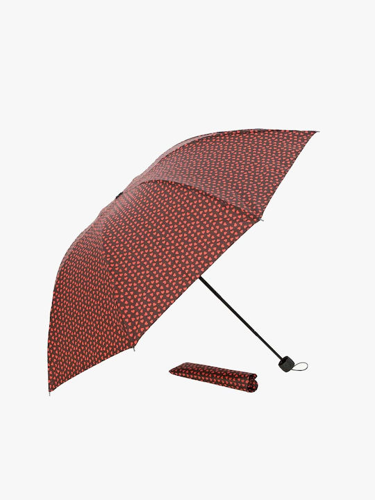 Bartuggi Umbrelă de ploaie Compact Burgundy