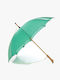 Bartuggi Umbrella with Walking Stick Green