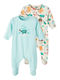 Name It Baby Bodysuit Set Long-Sleeved Multicolour 2pcs