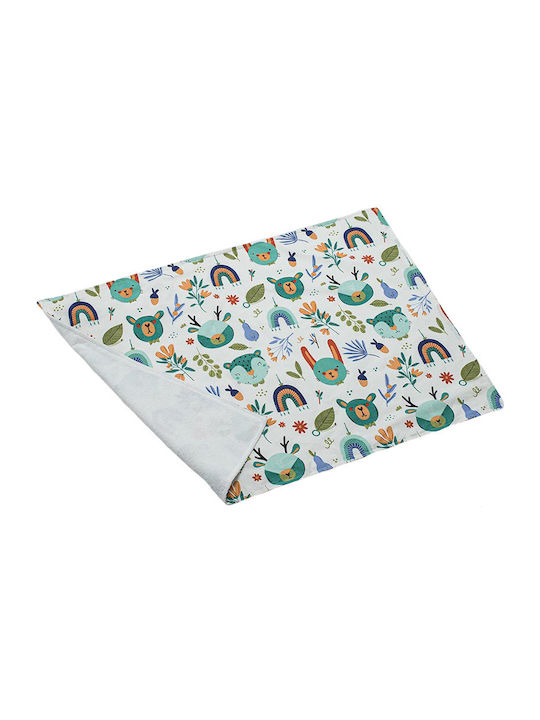 Waterproof Burp Cloth Forest 4209 Green 40x60cm