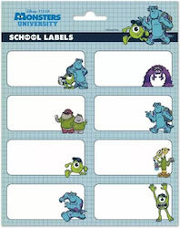 Grupo Erik Pixar Monsters Ετικέτες Τετραδίων 16τμχ