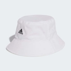 Adidas Υφασμάτινo Ανδρικό Καπέλο Στυλ Bucket Λευκό