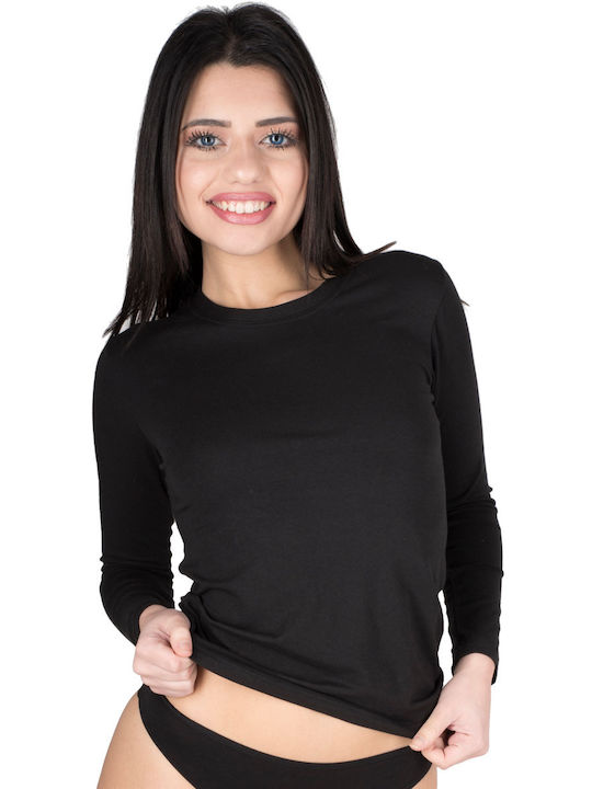 Women's Long Sleeve T-Shirt Black
