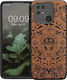 KWmobile Maya Calendar Art Back Cover Lemn Maro...