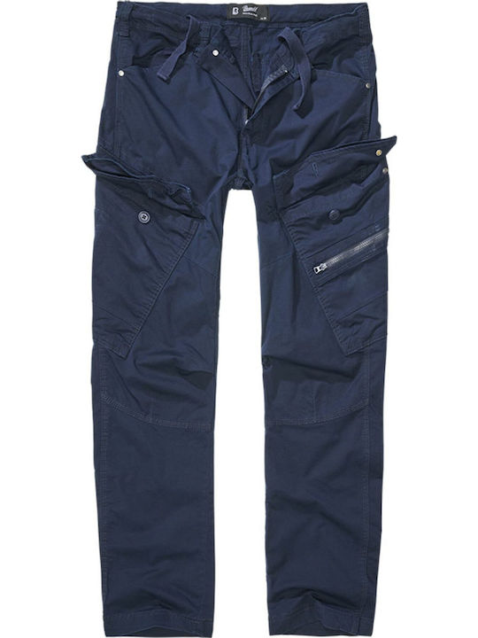 Παντελόνι Cargo Ελαστικό σε Slim Εφαρμογή Navy Μπλε