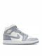 Air  1 Mid Boots Sail / Stealth / White