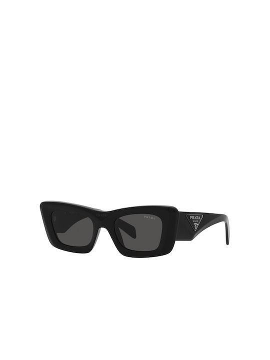 Prada Дамски Слънчеви очила с Черно Пластмасов Рамка и Черно Леща PR13Z2 1AB5S0