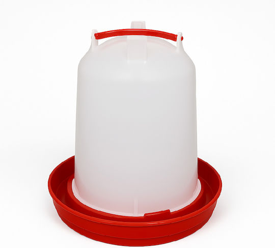 Plastic Watering Can for Chickens and Poultry with Capacity 9lt 34x34x36cm.
