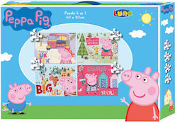 Puzzle pentru Copii Peppa Pig 128buc Luna