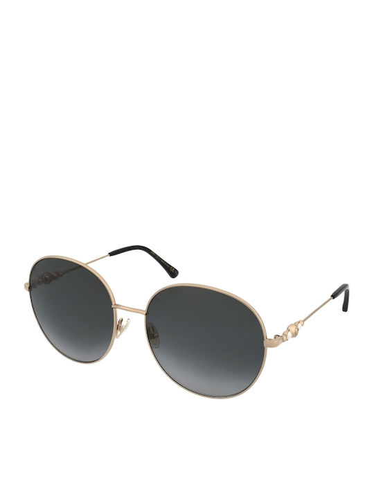 Jimmy Choo Damen Sonnenbrille mit Gold Metall G...
