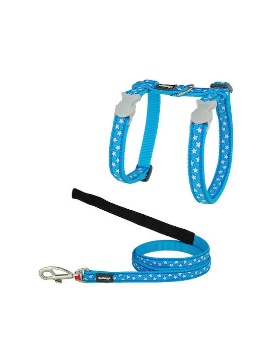 Reddingo Cat Harness with Guide Turquoise