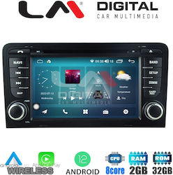 LM Digital Ηχοσύστημα Αυτοκινήτου για Audi A3 / S3 2003 - 2012 (Bluetooth/USB/WiFi/GPS) με Οθόνη Αφής 7" R8049 GPS