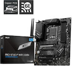 MSI Pro B760-P WIFI DDR4 Motherboard ATX με Intel 1700 Socket