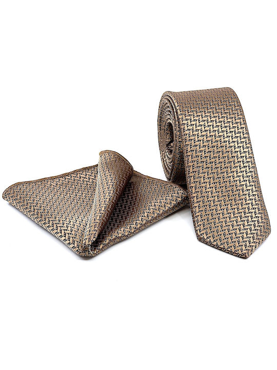 Legend Accessories Men's Tie Set Printed In Bei...