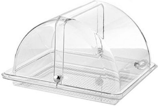 JDS Plastic Roll Top Rectangular Capac Disc 34x28x21cm.