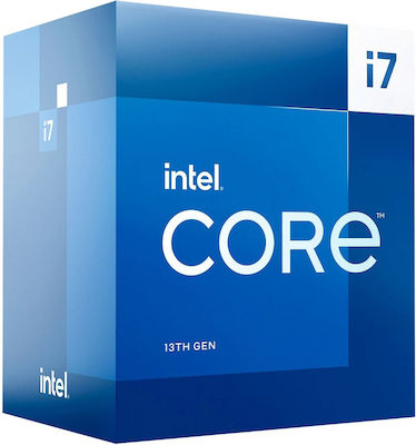 Intel Core i7-13700 2.1GHz Επεξεργαστής 16 Πυρήνων για Socket 1700 σε Κουτί με Ψύκτρα