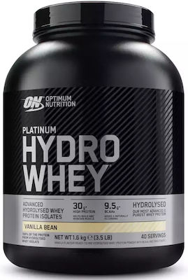 Optimum Nutrition Platinum Hydro Whey Whey Protein Gluten & Lactose Free with Flavor Vanilla Bean 1.6kg